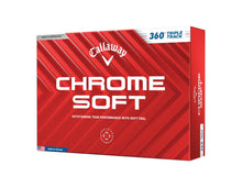 Load image into Gallery viewer, Callaway Golf Chrome Soft Golf Balls (360 Triple Track (White)
