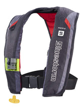 Load image into Gallery viewer, BLUESTORM Stratus 35 Inflatable Life Jacket PFD for Adults (Nitro Red) | US Coast Guard (USCG) Approved Automatic Self Inflating Life Vest Preserver with Manual Ripcord