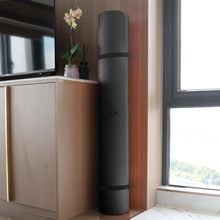 Load image into Gallery viewer, Hatha Yoga Large TPE Yoga Mat 6'x4'x1/2" Extra Thick Non-Slip Exercise Mat - for Yoga Pilates & Home Gym Workouts(Black)
