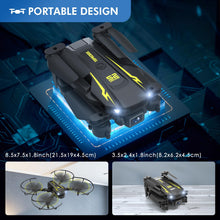 Load image into Gallery viewer, AVIALOGIC Mini Drone with Camera for Kids, Remote Control Helicopter Toys Gifts for Boys Girls, FPV RC Quadcopter with 1080P HD Live Video Camera, Altitude Hold, Gravity Control, 2 Batteries