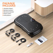 Load image into Gallery viewer, PUREROYI Vibration Plate Exercise Machine, Vibrating Plates for Weight Loss and Lymphatic Drainage, 450 Lbs Shake Plate Whole Body Workout Fitness Platform for Fat Burner Gifts for Women Men