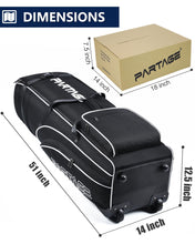 Load image into Gallery viewer, Partage Golf Travel Bag with Wheels, Airline Travel Case, 900D Oxford