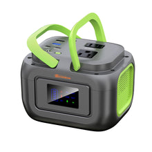 Load image into Gallery viewer, Portable Power Station 120W, 97.6Wh Backup Battery Solar Power Bank Generator with AC Outlets & USB-C Input,Portable Battery Pack Lightweight for Camping Travel RV Van(without Solar Panel)