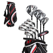 Load image into Gallery viewer, Precise S7 - Men's Golf Club Set - Red, Tall Size +1" for 6'1" and Above!