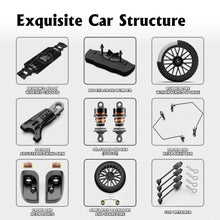 Load image into Gallery viewer, Fast Brushless RC Cars for Adults, Max 75mph Hobby Electric On-Road RTR with 9KG Metal Servo, Cyan