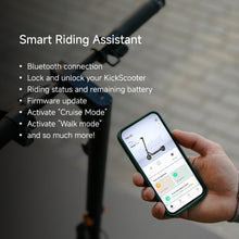 Load image into Gallery viewer, MAX G2 Electric KickScooter, Power by 1000W Motor, Up to 43 Miles Range and 22MPH, w/t 10-inch Tires , Dual Brakes & Suspension