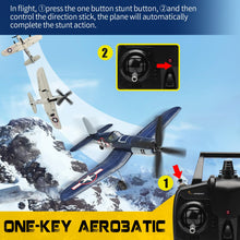 Load image into Gallery viewer, 2023 New Upgrade F4U Corsair RC Plane 4 Channel RTF Remote Controlled Aircraft RC Airplane for Beginners Adult