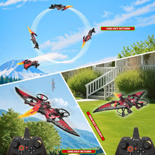 Load image into Gallery viewer, Remote Control Airplane for Adults RC Plane Dinosaur 2.4G 6-Axis Gyro EPP Foam RC Aircraft One Key Take Off 360 Rotation Easy