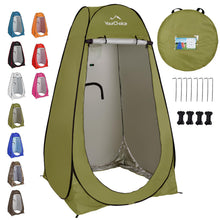 Load image into Gallery viewer, Your Choice Pop-Up Shower Tent, 47.2"Wx82.7"H Changing Tent - Green