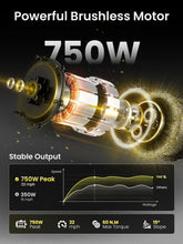 Load image into Gallery viewer, Electric Bike for Adults, 750W Peak Brushless Motor, up to 40Miles, 22mph Max Speed Electric Mountain Bike