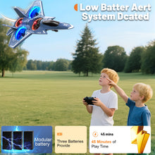 Load image into Gallery viewer, ENJOYFLY Foam Remote Control Airplanes, RC Planes with Light, RC Airplane Fighter Jet