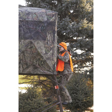Load image into Gallery viewer, Guide Gear 6 Foot Tripod Hunting Tower Blind, 2-Man Stand Elevated, Hunting Gear Equipment Accessories, 4 by 4 Mossy Oak Country Roots