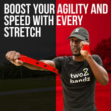 Load image into Gallery viewer, Two8 Bands Multi Loop Resistance Bands- Athletic Training-Record Breaking Red(heavy)