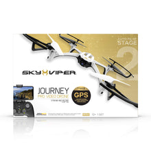 Load image into Gallery viewer, Sky Viper Journey GPS Drone White/Black
