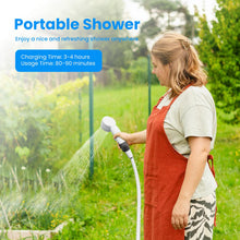 Load image into Gallery viewer, Ann Katy Portable Camping Shower Pump,Rechargeable Electric Outdoor Shower