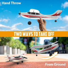 Load image into Gallery viewer, RC Plane for Beginners, 3CH Airplane 2.4Ghz Remote Control Plane for Adults