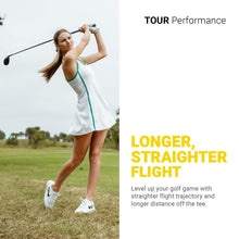 Load image into Gallery viewer, Trust Golf Ball | Aurora Bright Yellow | Soft | Distance | Straight Flight | Easy to Spot | Crystal Urethane Cover | 3-Piece | 12 Balls
