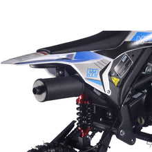 Load image into Gallery viewer, MotoTec Hooligan 72cc 4-Stroke Gas Dirt Bike Blue
