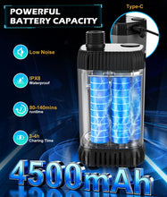 Load image into Gallery viewer, 2026 Upgraded Portable Shower for Camping, Rechargeable Camping Shower with LED Display, 5 Gal Collapsible Bucket, 5 Adjustable Speeds, IPX8 Waterproof Portable Shower Kit for Hiking, Car, Pet, Travel