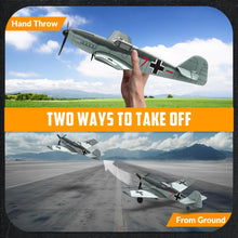 Load image into Gallery viewer, RC Plane 3 Channel Remote Control Airplane Fighter Toys, 2.4GHz 6-axis Gyro Stabilizer RTF Glider Aircraft Plane, Easy to Fly