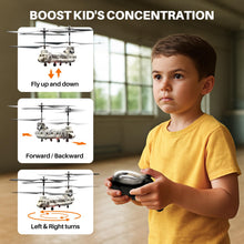 Load image into Gallery viewer, Military Transport RC Helicopter with Altitude Hold, One Key take Off/Landing, LED Light