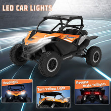 Load image into Gallery viewer, Remote Control Car All Terrain for Zforce, 4WD Off Road UTV Trucks with 3 Speed and LED Bodylight, 1:12 Scale Electric RC, 2 Batteries Included