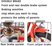 Load image into Gallery viewer, Adult Tricycle - 3 Wheel Bikes for Adults Shopping 1 Speed, Adult Trikes 16 Inch 3 Wheel Bikes, Three-Wheeled Bicycles