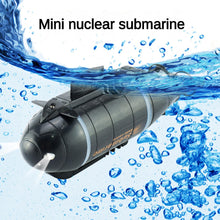 Load image into Gallery viewer, Mini Remote Control Submarine Boat Nuclear Submarine RC Race Boat 6CH High Speed Waterproof Diving in Pools Lake Gift Toy Kids Boys