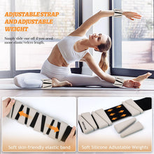 Load image into Gallery viewer, BECOJADDE Ankle Weights Set of 2 (2 lb Each) Adjustable Wrist Weights -Pewter Beige