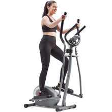 Load image into Gallery viewer, Sunny Health & Fitness Essentials Series Smart Elliptical Trainer - Dark Gray
