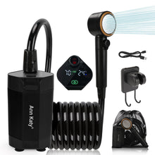 Load image into Gallery viewer, Ann Katy Portable Camping Shower Pump, Rechargeable Electric Outdoor Shower