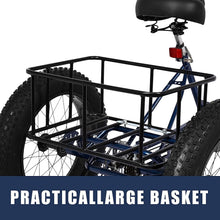 Load image into Gallery viewer, 7 Speed Adult Trikes with Basket for Seniors, Women, Men for Recreation, Shopping