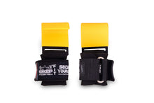 Load image into Gallery viewer, Heavy Duty PRO Metal Lifting Steel Hooks (Women-Wrist Size Small/Medium, Yellow)
