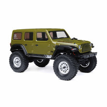 Load image into Gallery viewer, RC Truck SCX24 2019 Jeep Wrangler JLU CRC, Green: 1/24 4WD RTR (Battery and Charger Included), AXI00002V3T4