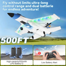 Load image into Gallery viewer, 4DRC G1 RC Plane for Adults Kids, RC Airplane Fighter Jet 2.4GHz 4 Channel 6-axis