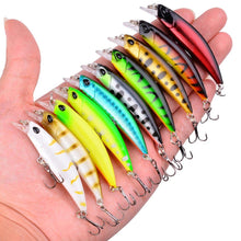Load image into Gallery viewer, Aorace 84pcs Fishing Lures Set Metal Jigging Spoon Hard Baits Minnow Crankbait VIB Swimbait for Bass Pike Fit Saltwater and Freshwater