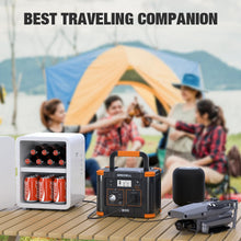 Load image into Gallery viewer, GRECELL Portable Power Station 330W, 230.88Wh Solar Generator