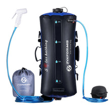 Load image into Gallery viewer, Zyxformis Portable Camping Shower Bag, 5 Gal/20L TPU