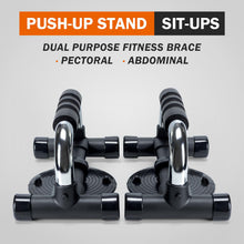 Load image into Gallery viewer, Uvedabul Pushup Brace and Plate, Suction Cup Brace for Exercise, Pectoral Muscle (Black)