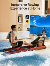 Load image into Gallery viewer, KINGSMITH Magnetic/Water Row Machine - Red Oak