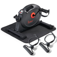 Load image into Gallery viewer, Sunny Health & Fitness Under Desk Smart Mini Pedal Exerciser - Dark Grey
