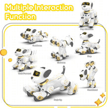 Load image into Gallery viewer, Remote Control Robot Dog Toy for Kids, Programmable Robotic Puppy, Smart Interactive Stunt Robot Dog Toy
