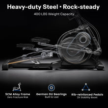 Load image into Gallery viewer, Niceday Elliptical Exercise Machine - Black + Gold