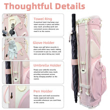 Load image into Gallery viewer, T WINSOLOGY Lite Series Golf Stand Bag, 4-Way Full-Length Dividers