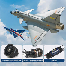 Load image into Gallery viewer, RC Jets 64mm J10 EDF Fighter Jet with Reflex Vigorous Dragon Rc Airplanes for Adults (NO Transmitter Batteries and Charger)