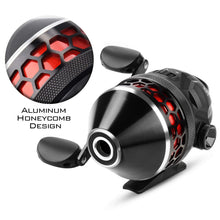 Load image into Gallery viewer, KastKing Brutus Spincast Fishing Reel, Reversible Handle, Easy Push-Button