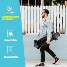 Load image into Gallery viewer, Electric Skateboard Electric Longboard with Remote Control Electric Skateboard,350W Hub-Motor,12.4 MPH Top Speed,5.2 Miles Range