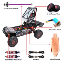 Load image into Gallery viewer, Fast RC Cars, 75km/h Brushless RC Buggy Trucks, 1/12 Scale 4x4 Fast Remote Control Car, High Speed Off Road