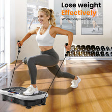 Load image into Gallery viewer, AXV Vibration Plate Fitness Platform Exercise Machine Vibrating Shaking Full Body Shaker Workout Vibrate Stand Shake Board Sport for Weight Loss Fat Burner for Gym Home Office