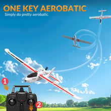 Load image into Gallery viewer, New Version RC Plane, Remote Control Airplane for Adults,4-Channel RC Plane with Durable Foam Construction,3 Flight Modes, White